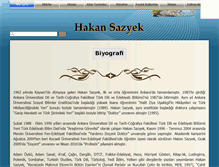 Tablet Screenshot of hakansazyek.com